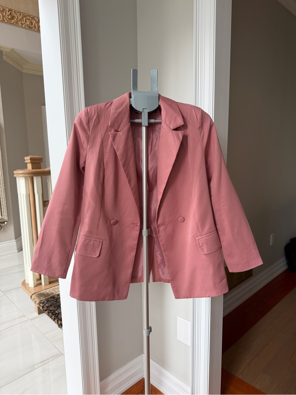 Missguided Dusty Rose Tailored Blazer